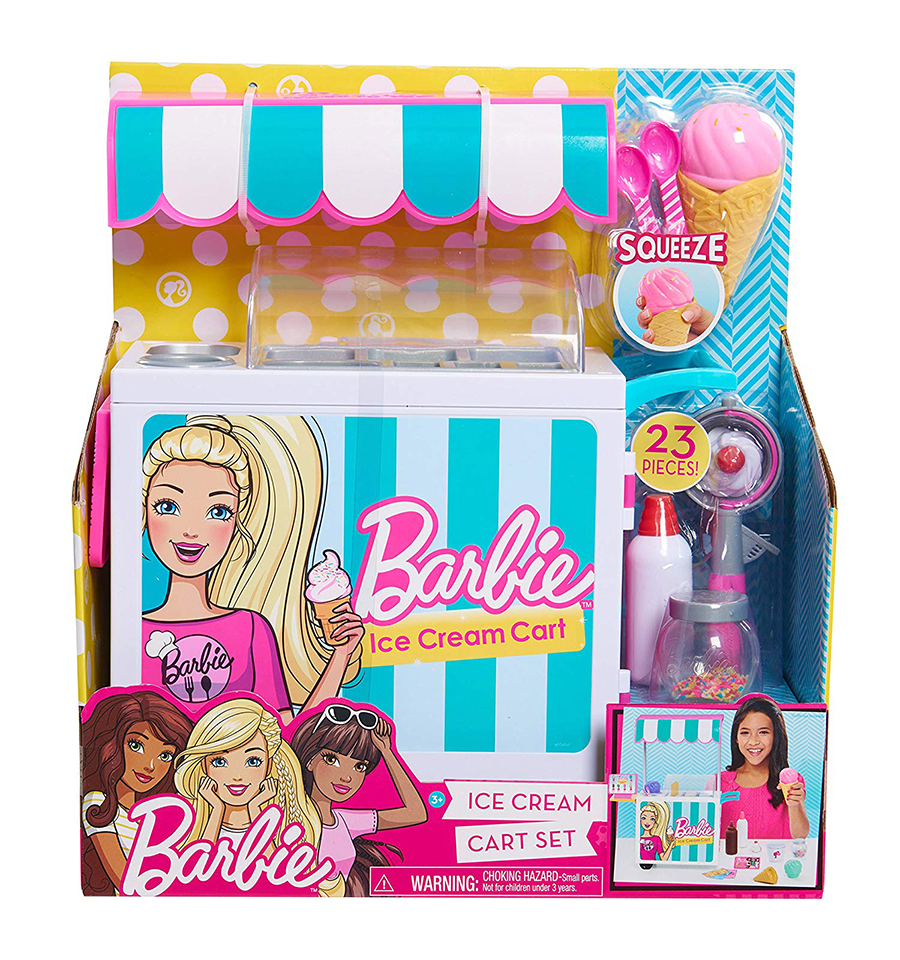 Barbie Ice Cream Cart Set 