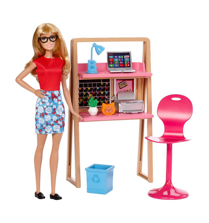 Barbie - Doll & Furniture Play Set