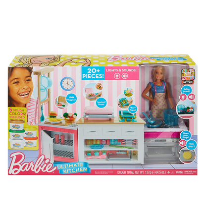 Barbie ultimate kitchen online walmart