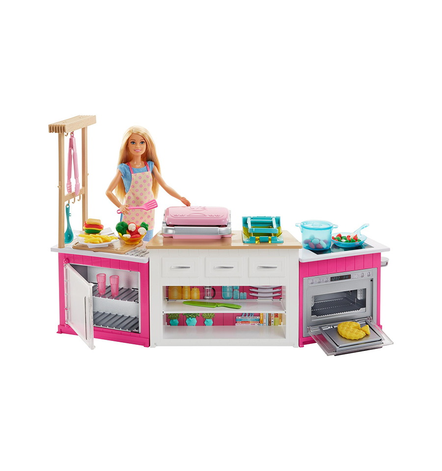 Barbie ultimate kitchen toys r us on sale