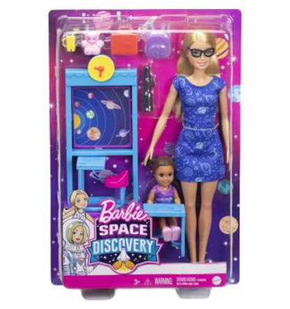 Barbie Careers Space Discovery Dolls & Science Classroom Playset