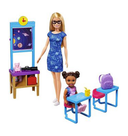 Barbie Careers Space Discovery Dolls & Science Classroom Playset