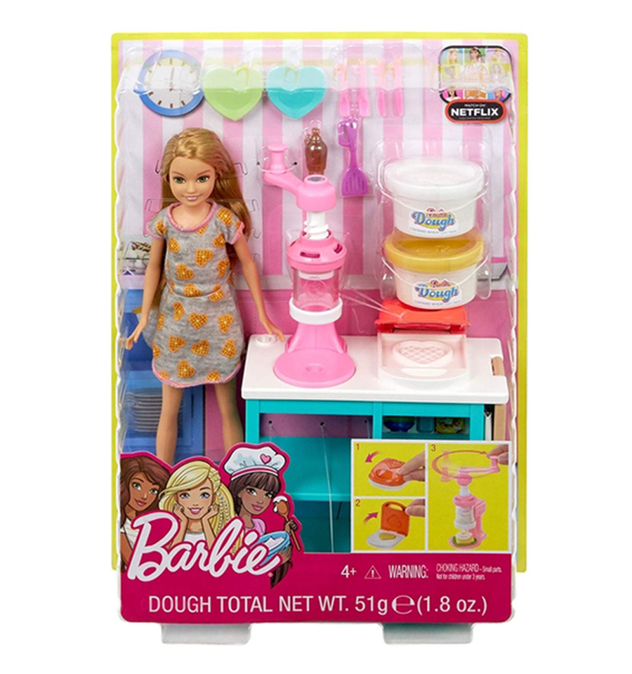 Barbie Stacie Cooking & Baking Breakfast Chef Doll & Playset