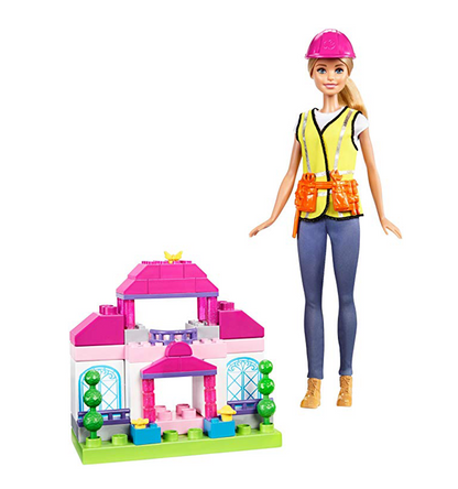 Barbie Builder Doll & Playset, Blonde