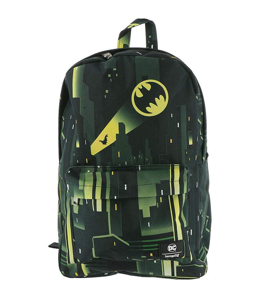 Loungefly DC Comics Batman Gotham City Bat-Signal Backpack