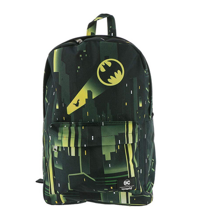 Loungefly DC Comics Batman Gotham City Bat-Signal Backpack