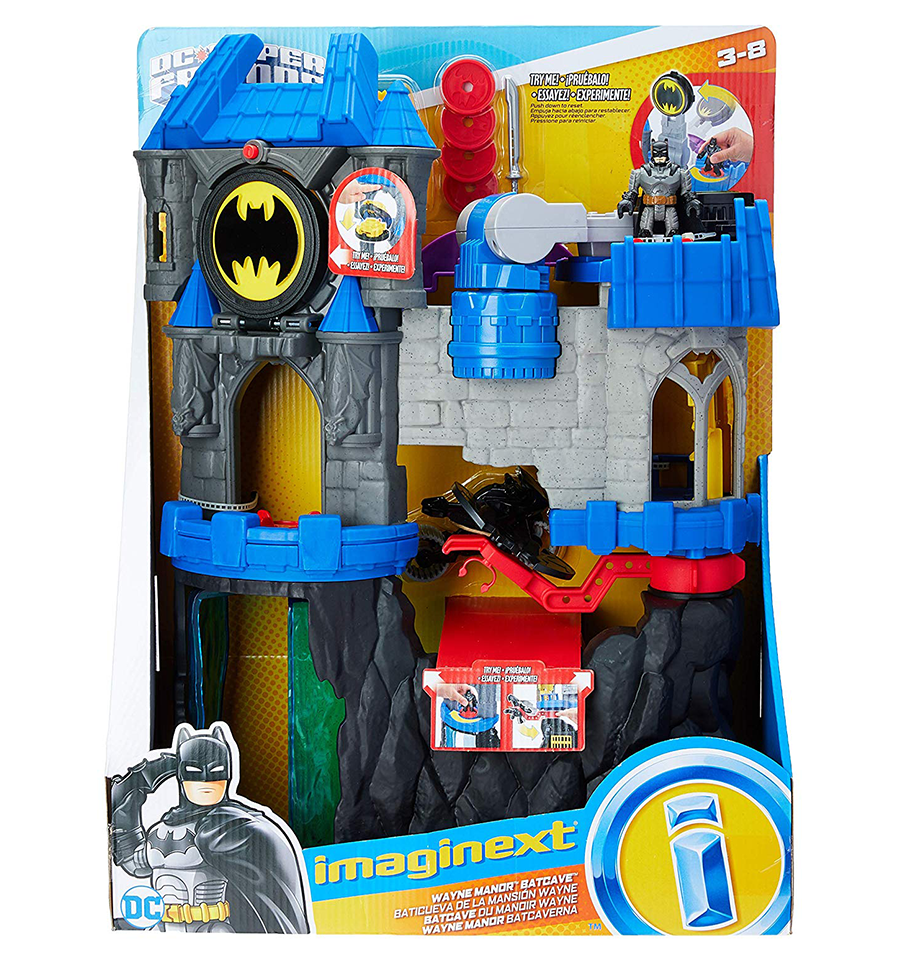 Fisher-Price Imaginext DC Super Friends Wayne Manor Batcave