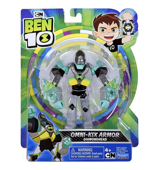 Ben 10 Omni-Kix Armor Diamondhead Action Figure