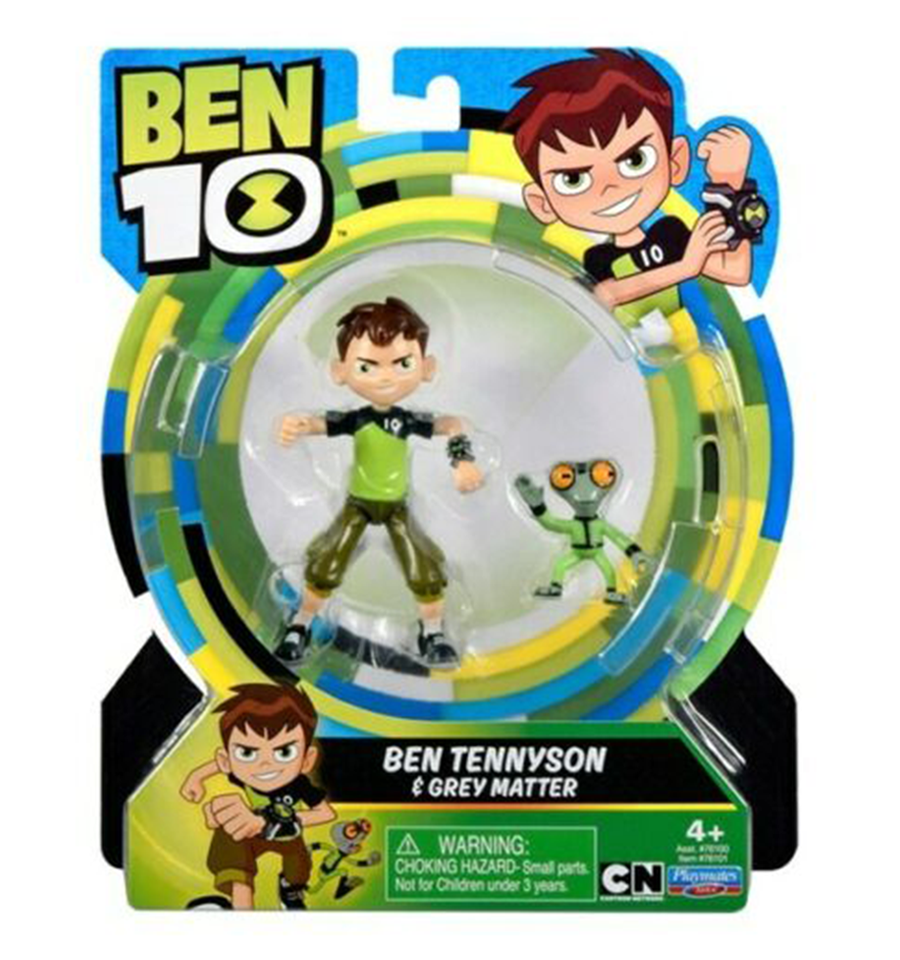Ben 10 Basic Ben Tennyson & Grey Matter Action Figure