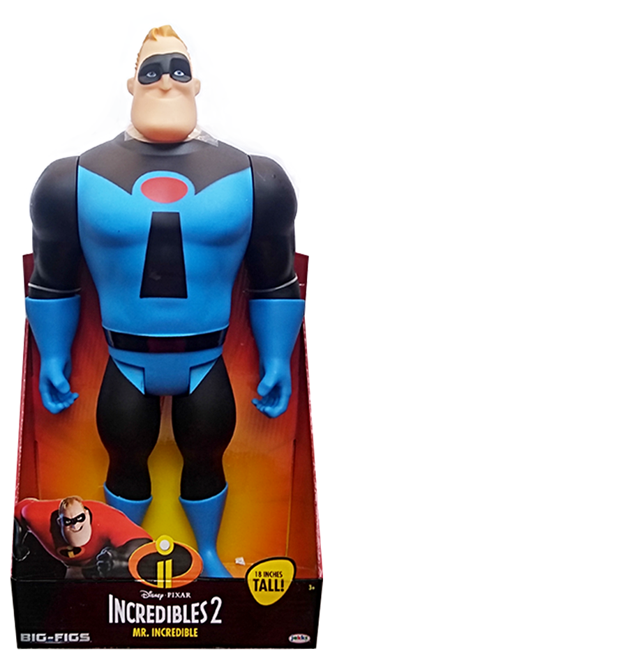 Incredibles 2 18" Big fig Mr Incredible - Blue