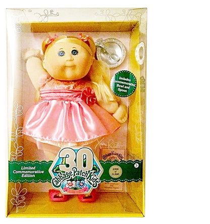 Cabbage Patch Doll 30th Anniversary 20 inch Collector Kid Girl - Blonde