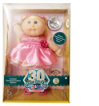 Cabbage Patch Doll 30th Anniversary 20 inch Collector Kid Girl - Blond