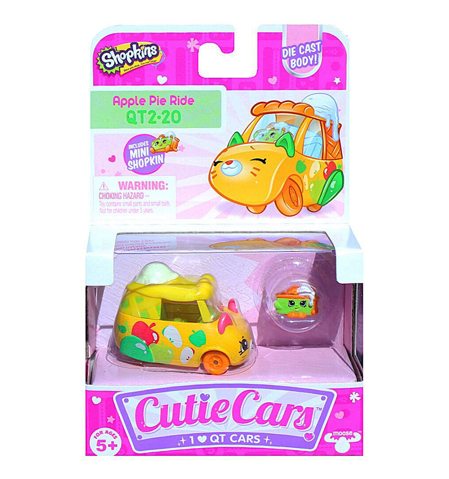 Shopkins Cutie Cars Apple Pie Ride Figure Pack - QT2-20