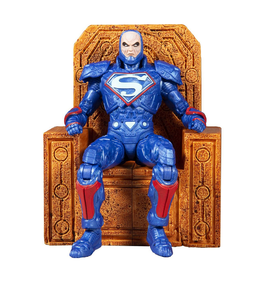 DC Multiverse Lex Luthor Blue Power Suit: The Darkseid War Action Figure