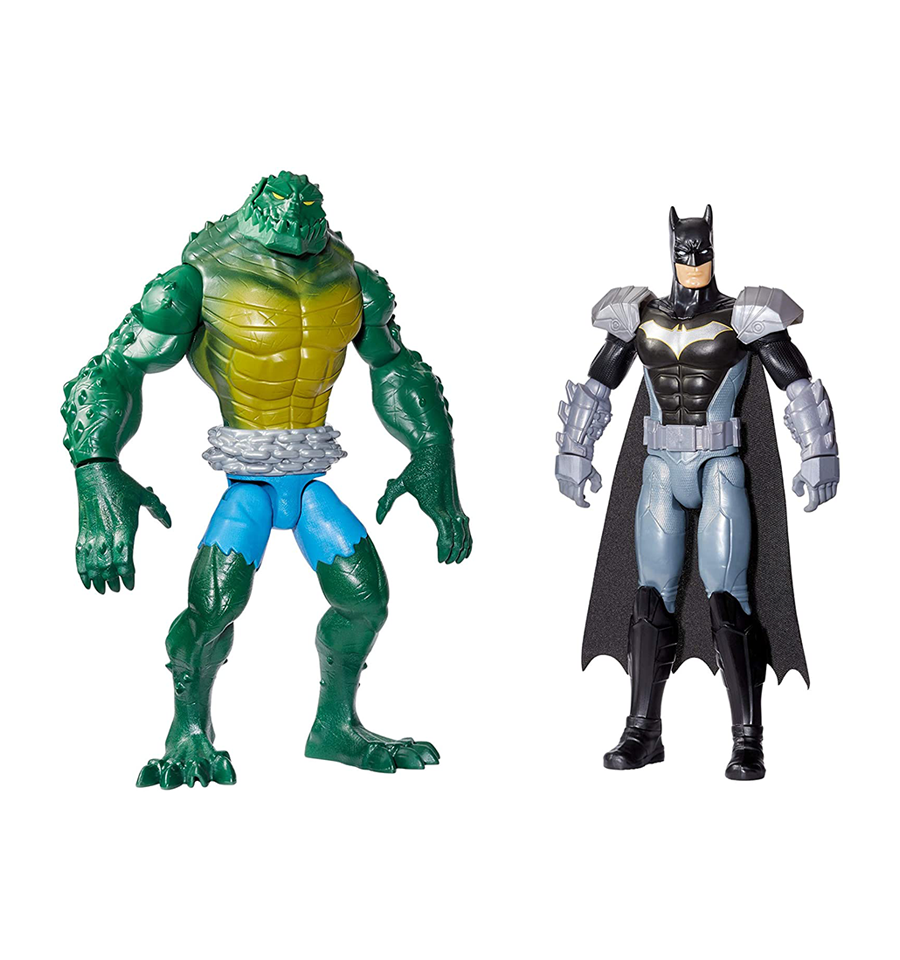 DC Batman Missions Reptile Wrangler Batman Vs. Killer Croc Figures 2-Pack