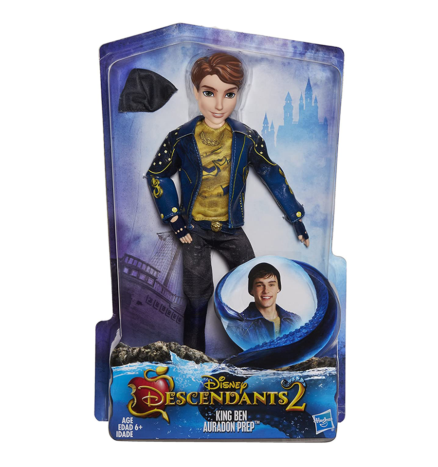 Disney Descendants 2  King Ben Isle of the Lost Doll- Poseable Figure