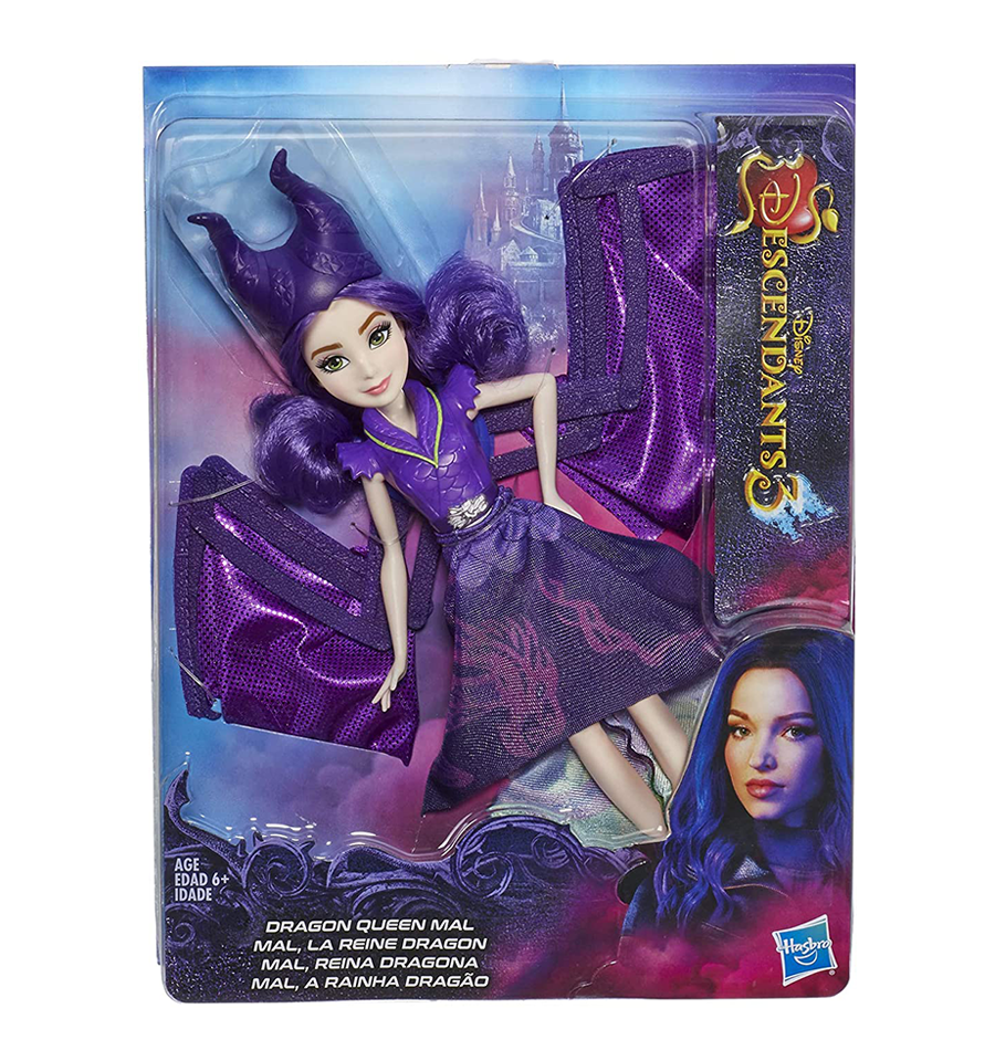 Disney Descendants 3 Dragon Queen Mal, Fashion Doll
