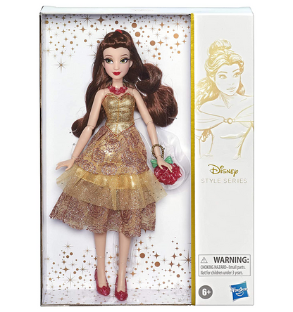 Disney Princess Style Series, Belle Doll in contemporary style with bag and shoes