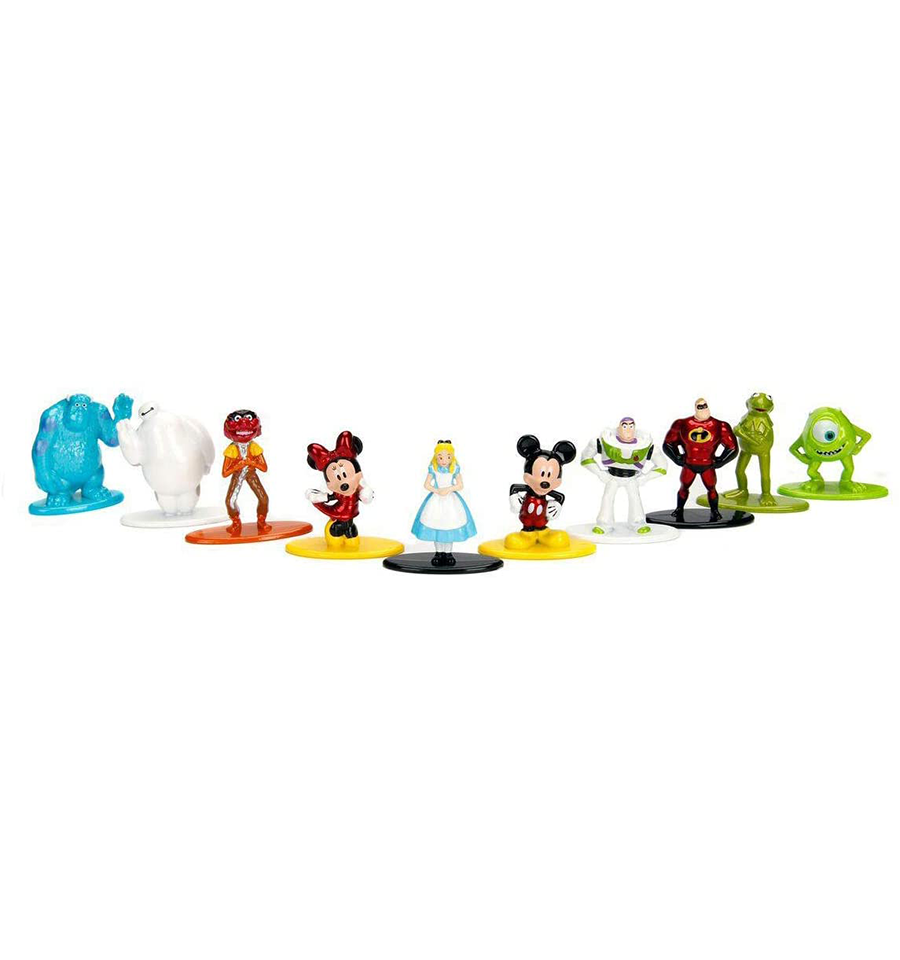 Disney Nano Metalfigs Die-Cast Mini-Figures ( 10- Pack )