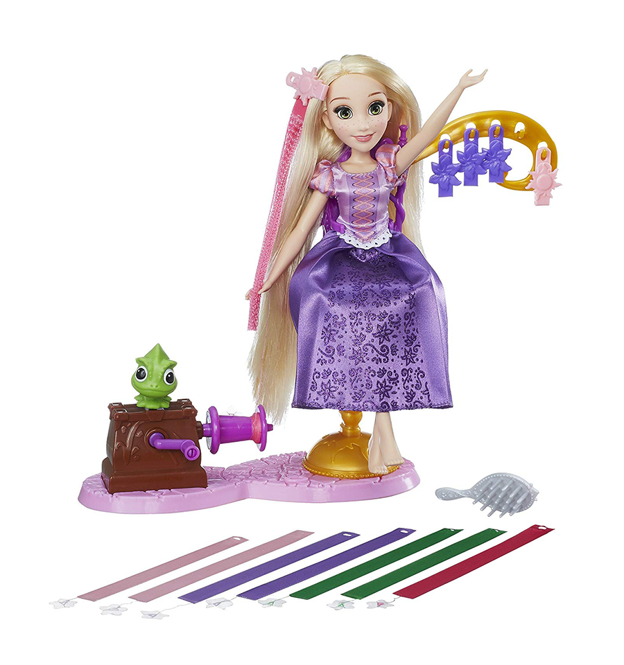 Disney Princess Rapunzel's Royal Ribbon Salon Playset with Rapunzel Doll