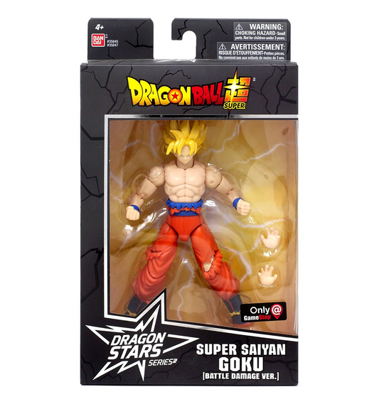Dragon Ball Z Super Dragon Stars Series Super Saiyan Goku Exclusive Action Figure
