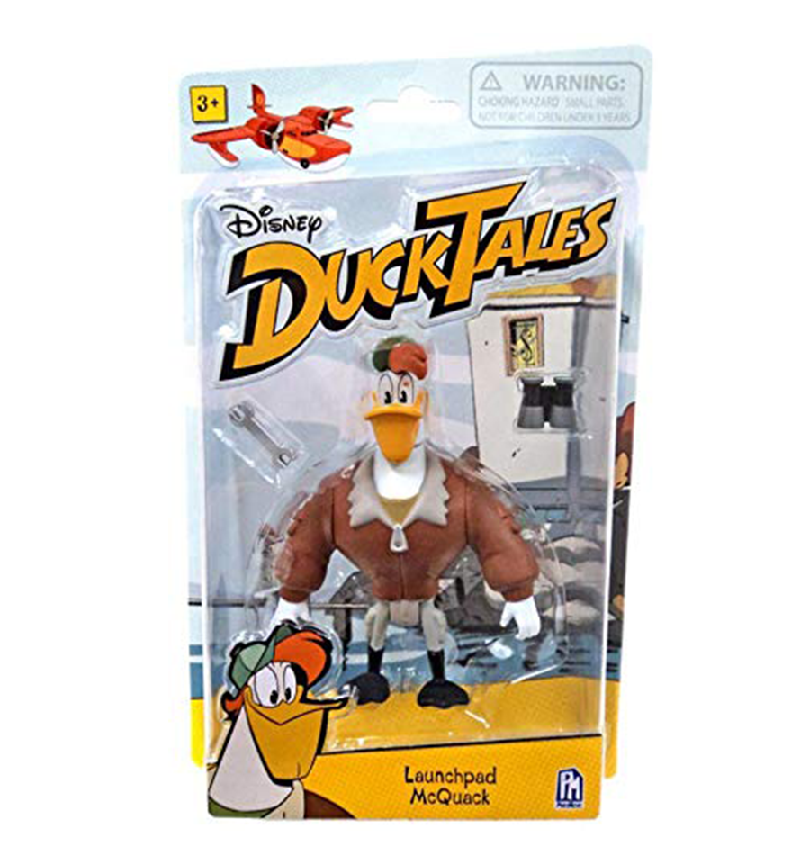 Disney DuckTales Flintheart Launchpad McQuack Action Figure