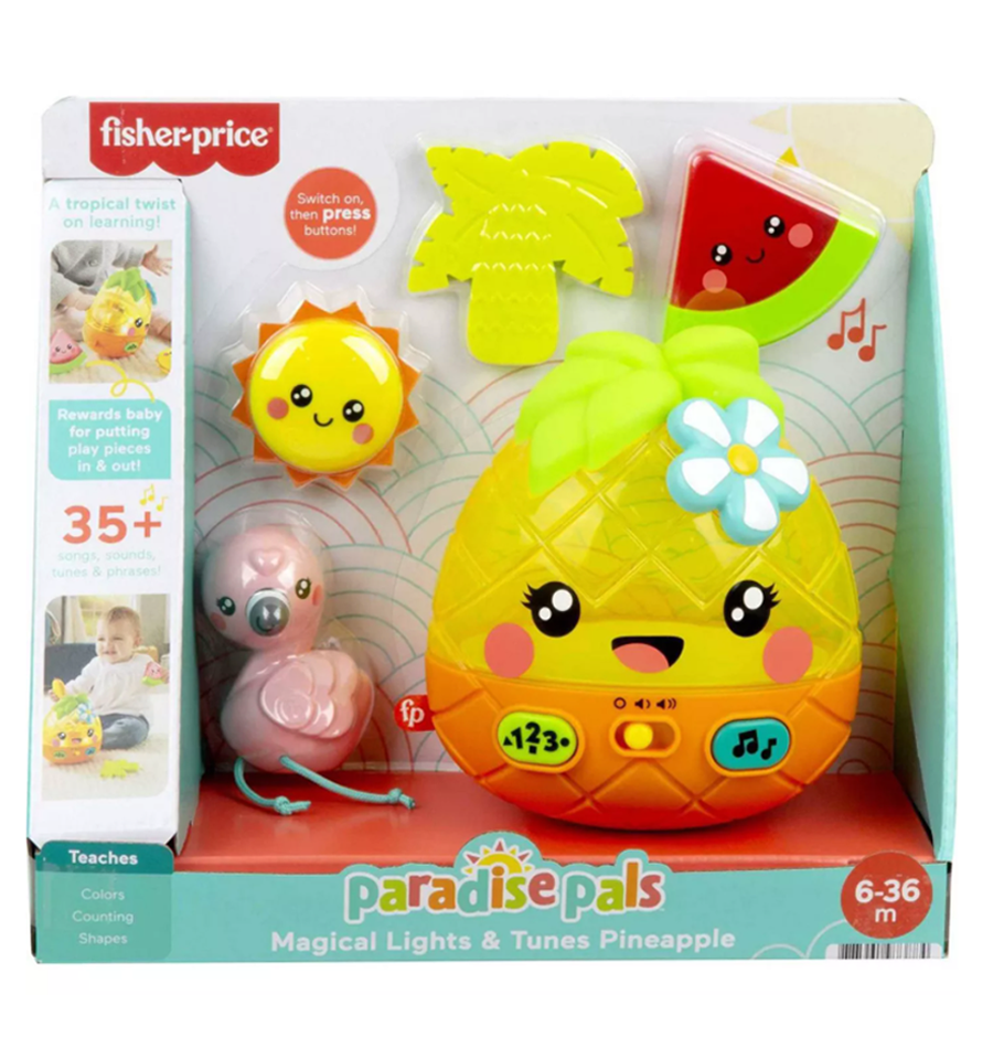 Fisher-Price Paradise Pals Magical Lights & Tunes Pineapple