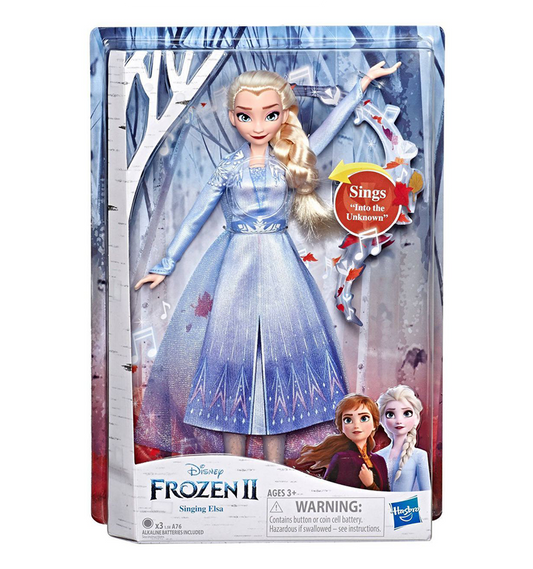 Disney Frozen 2 Singing Elsa Fashion Doll with Music - Blue