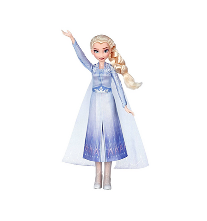 Disney Frozen 2 Singing Elsa Fashion Doll with Music - Blue