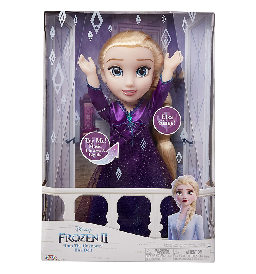 Disney Frozen 2 Into The Unknown Singing 14" Elsa Doll