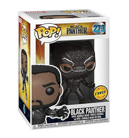 Funko Pop! Marvel: Black Panther Movie - Black Panther- Chase Edition # (273)
