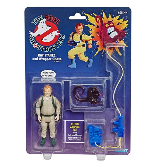 Ghostbusters Kenner Classics Retro - Ray Stantz and Wrapper Ghost Action Figure