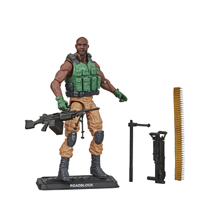 Gi joe hot sale roadblock action figure