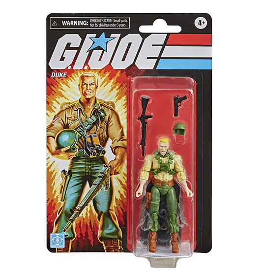 G.I. Joe Retro Duke 3.75-Inch Collectible Action Figure