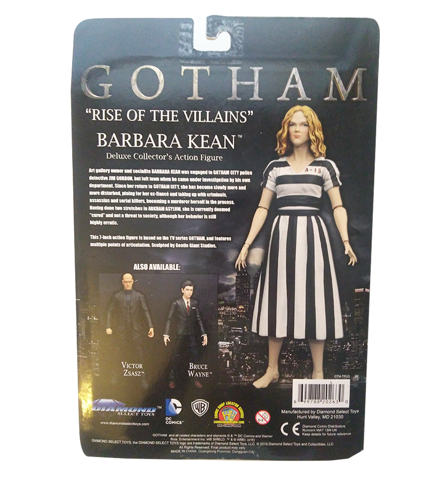 Diamond Select Toys Gotham Select: Barbara Kean Action Figure