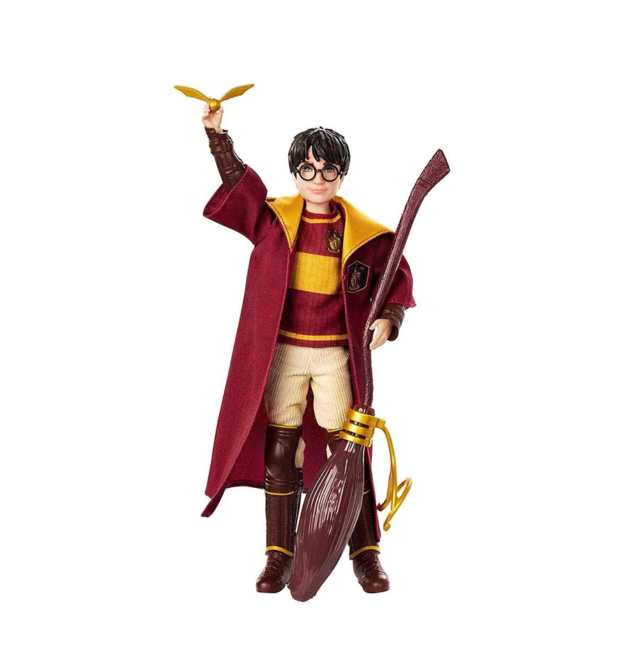 Harry Potter Quidditch Uniform Doll 10" with Snitch