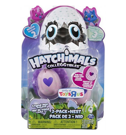 Hatchimals Colleggtibles Season 2 Owlicon Exclusive 2-Pack & Nest