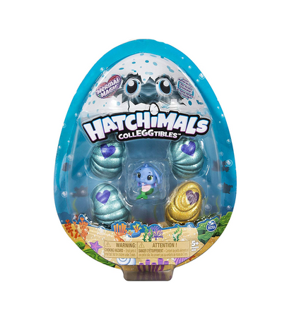 Hatchimals Colleggtibles, Mermal Magic 4 Pack + Bonus 