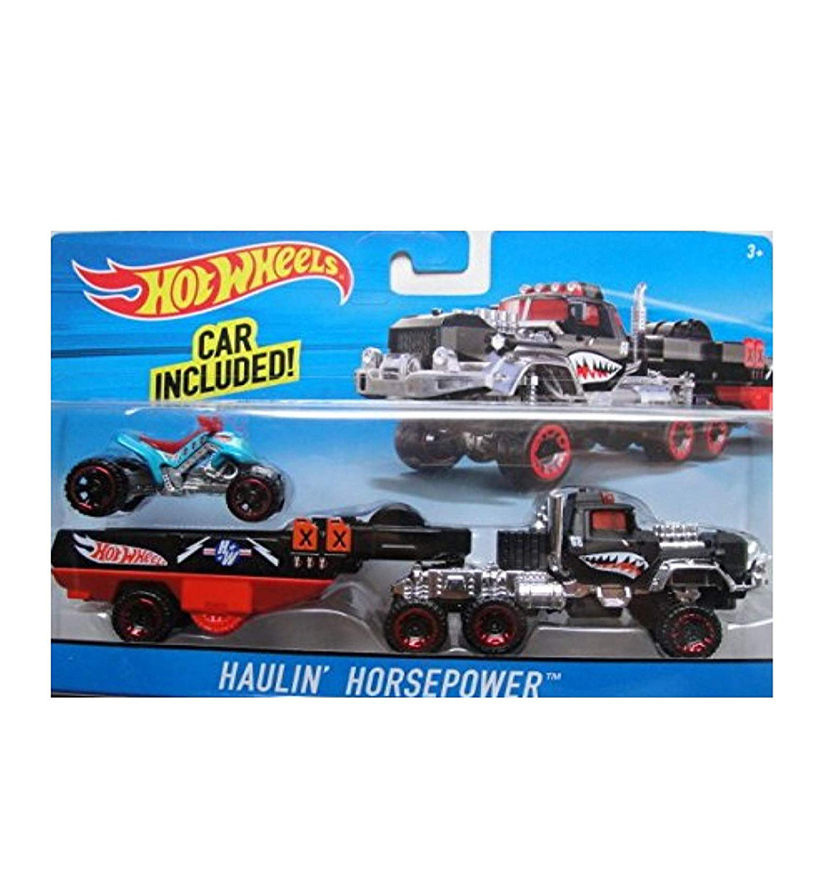Hot Wheels Black Haulin' HorsePower