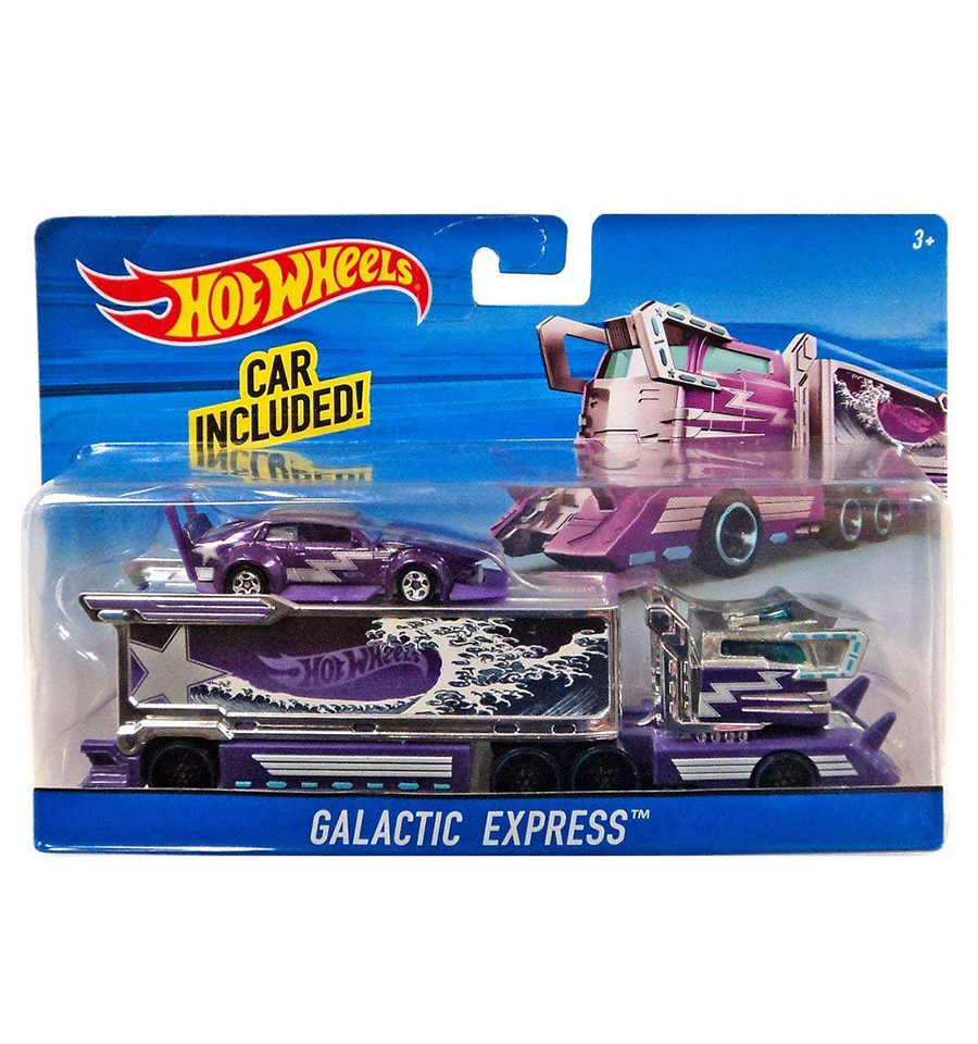 Hot Wheels Purple Galactic Express Hauler