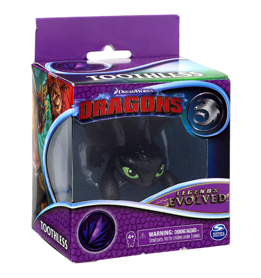 How to Train Your Dragon: Dragons Legends Evolved Toothless Figure ...