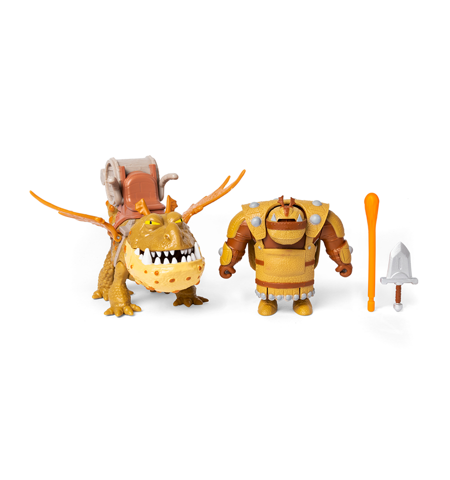 How to Train Your Dragon The Hidden World Fishlegs & Meatlug Action Figures