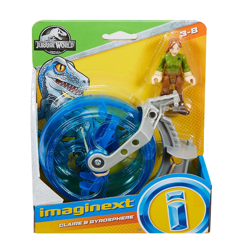 Fisher-Price Imaginext Jurassic World, Claire & Gyrosphere 