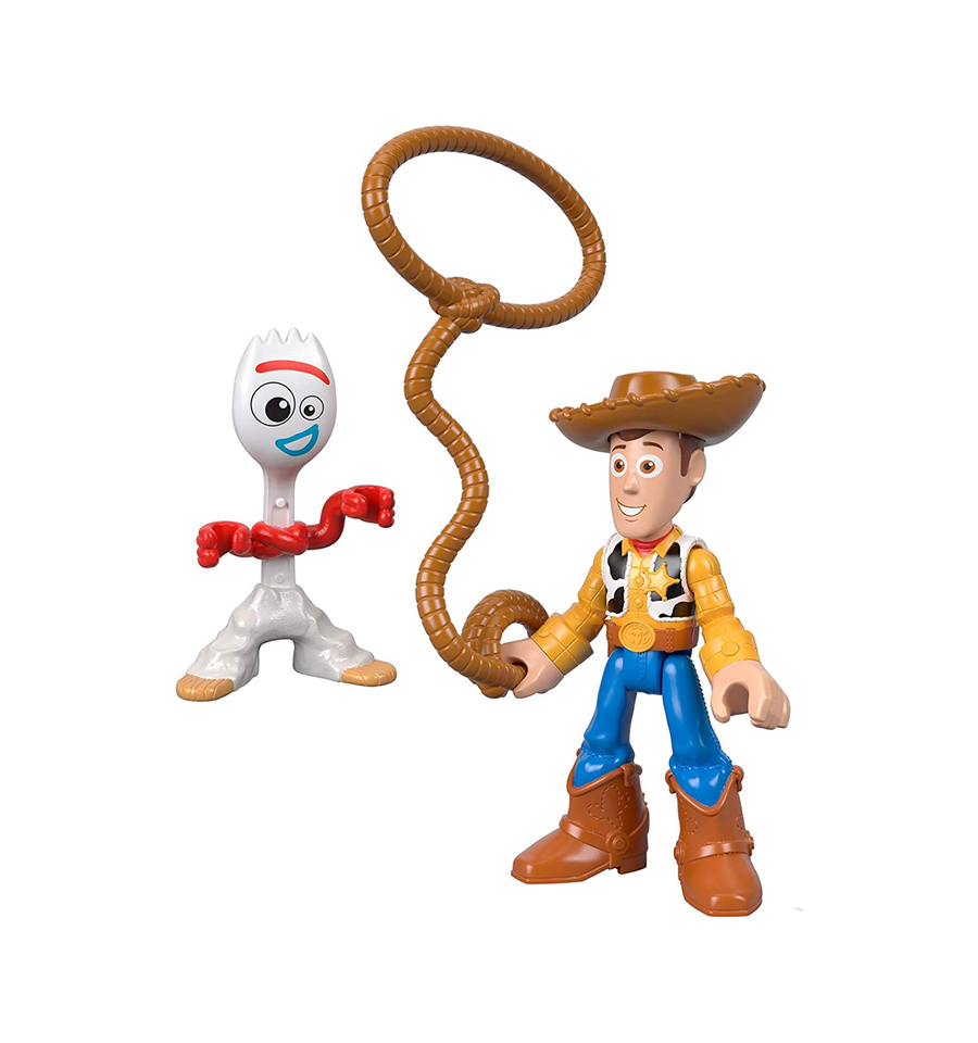 Fisher-Price Imaginext Disney Pixar Toy Story 4 Woody & Forky Figures