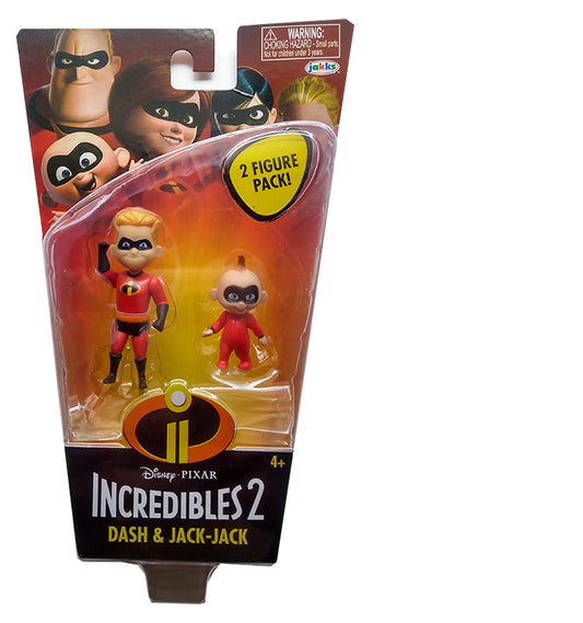 Incredibles 2 - 4" Basic Figure Dash and Jack-Jack