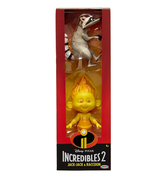 Incredibles 2 Champion Series Action Figures - Jack-Jack & Raccoon