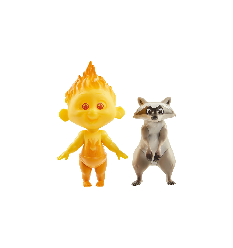 Incredibles 2 Champion Series Action Figures Jack Jack Raccoon