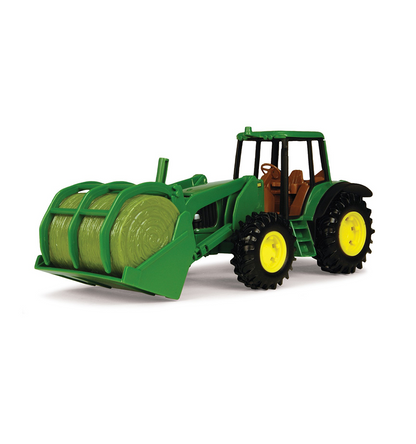 John Deere Tractor With Bale Mover