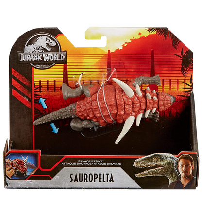 Jurassic World Savage Strike Sauropelta Figure