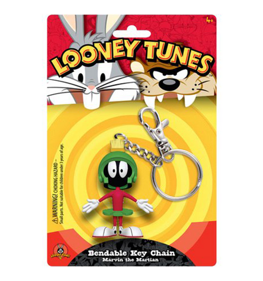 Looney Tunes- Marvin The Martian Bendable Keychain